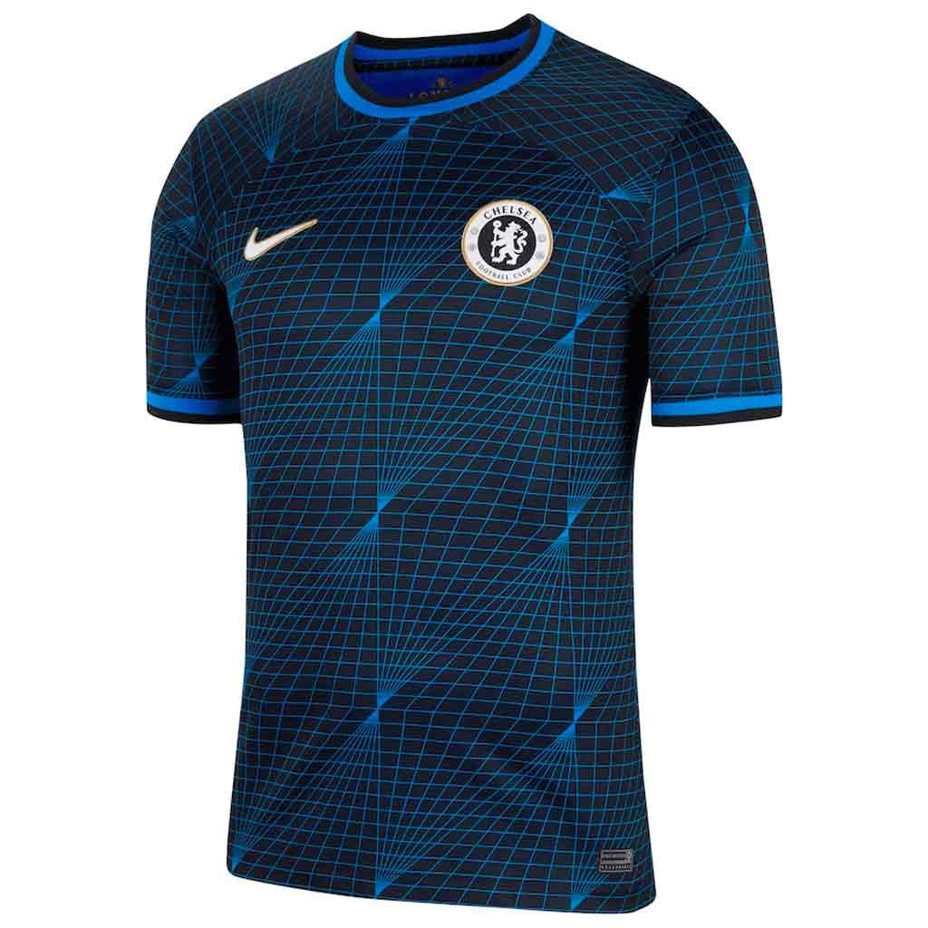 Chelsea 2023/24 Away Shirt Kit (NON Sponsored)