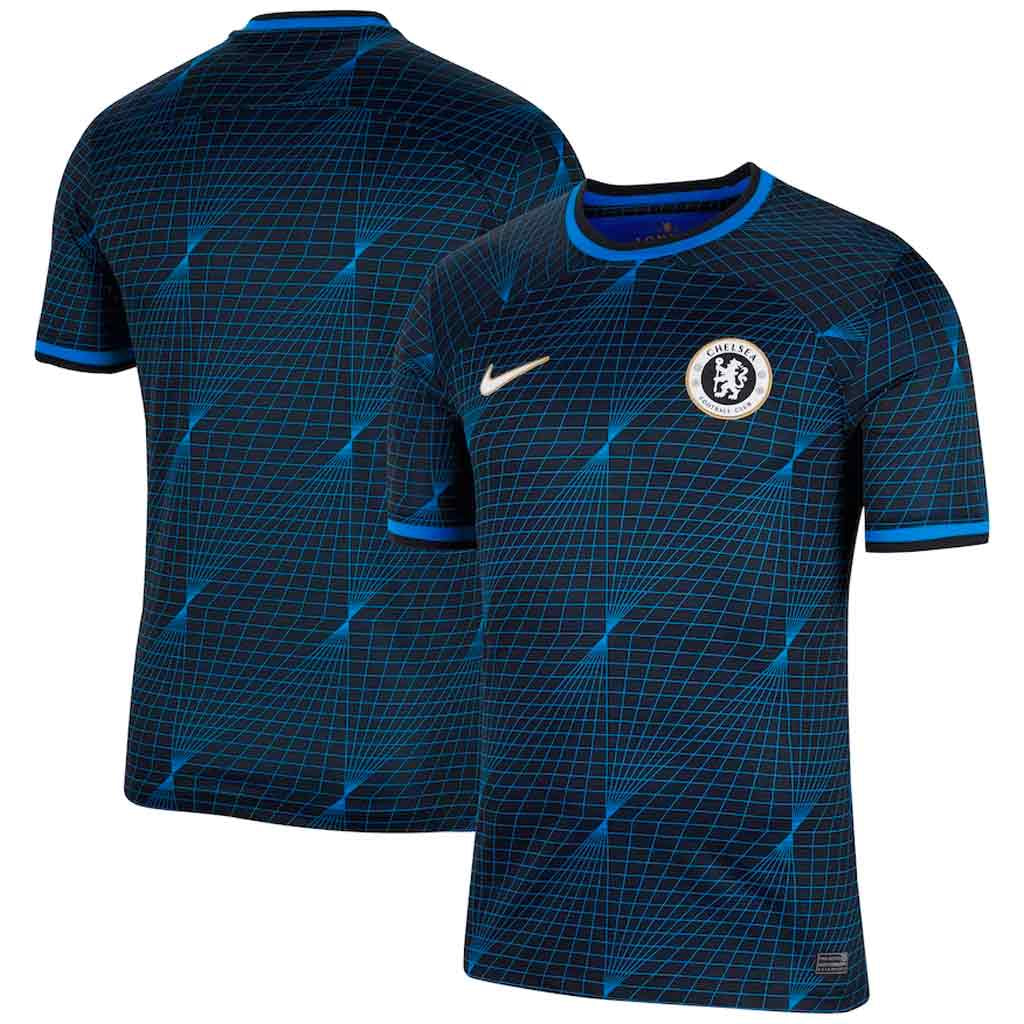 Chelsea 2023/24 Away Shirt Kit (NON Sponsored)