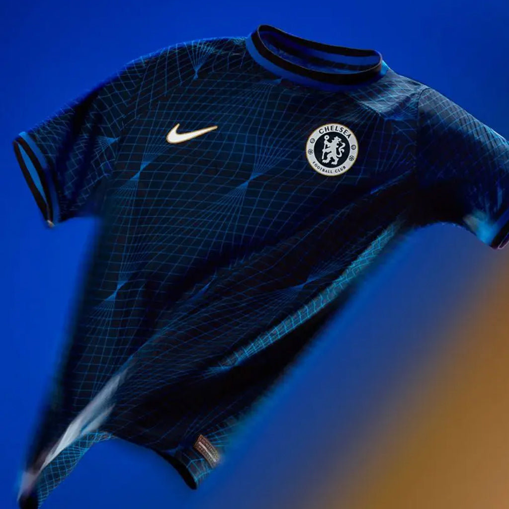 Chelsea 2023/24 Away Shirt Kit (NON Sponsored)