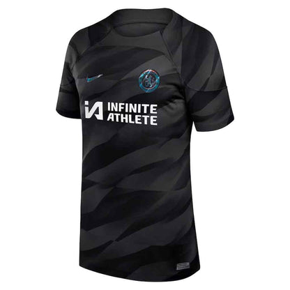 Chelsea 2023/24 Goalkeeper Jersey Shirt Kit #1 (Sponsored) Short Sleeve