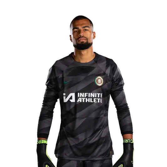 Chelsea 2023/24 Goalkeeper Jersey Shirt Kit #1 (Sponsored) Short Sleeve