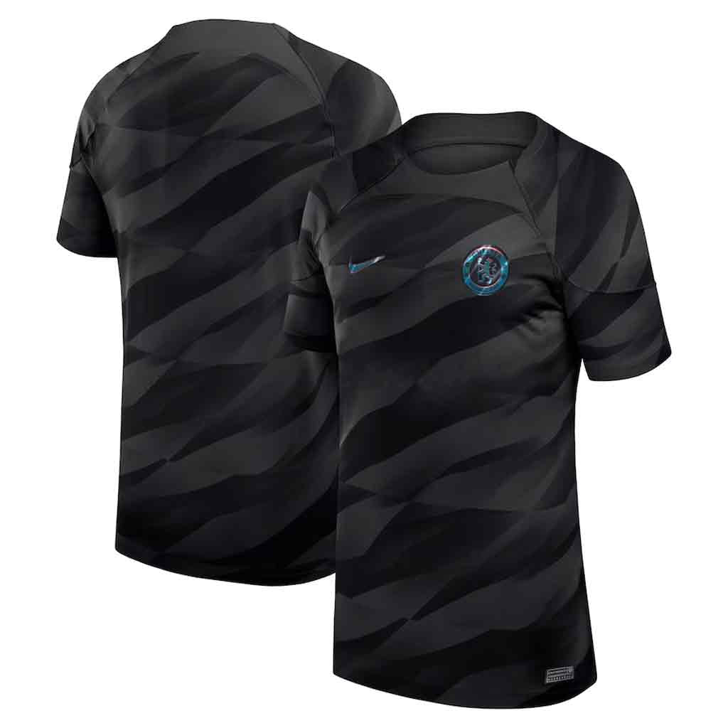 Chelsea 2023/24 Goalkeeper Jersey Shirt Kit #1 Short Sleeve (NON Sponsored)