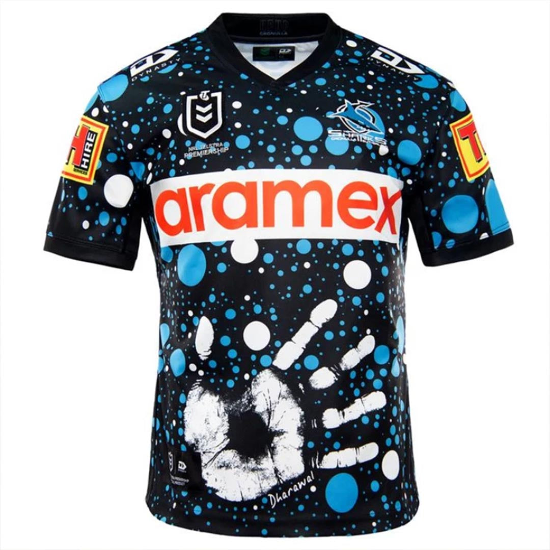 Cronulla Sutherland Sharks 2021 Indigenous Jersey
