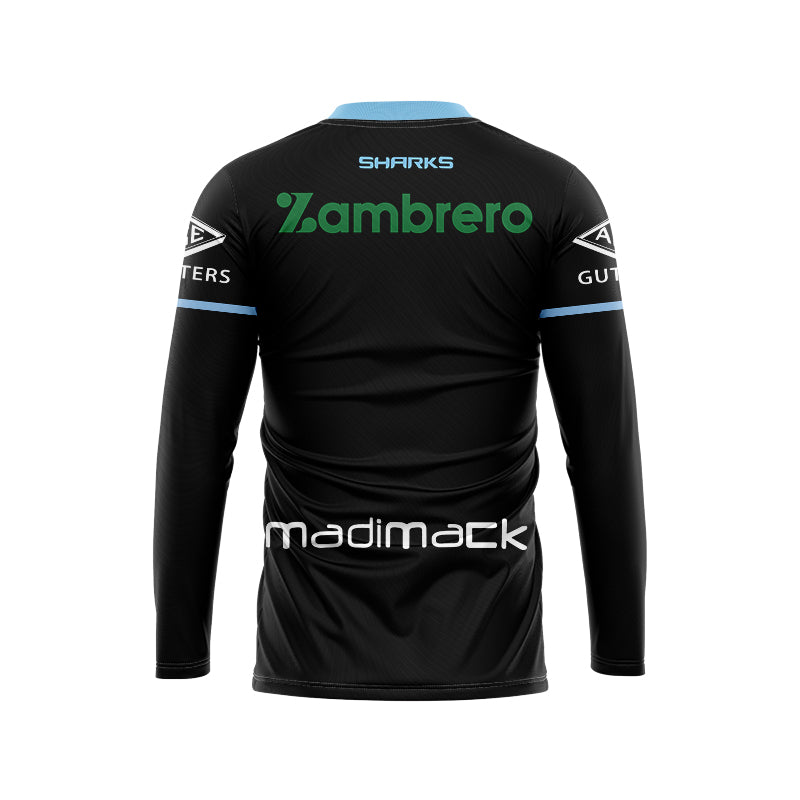 Cronulla Sutherland Sharks 2024 Long Sleeve Away Shirt