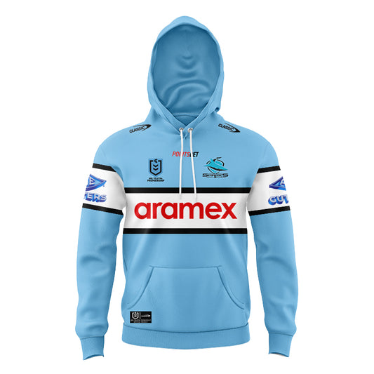 Cronulla Sutherland Sharks 2024 Kids Home Hoodie