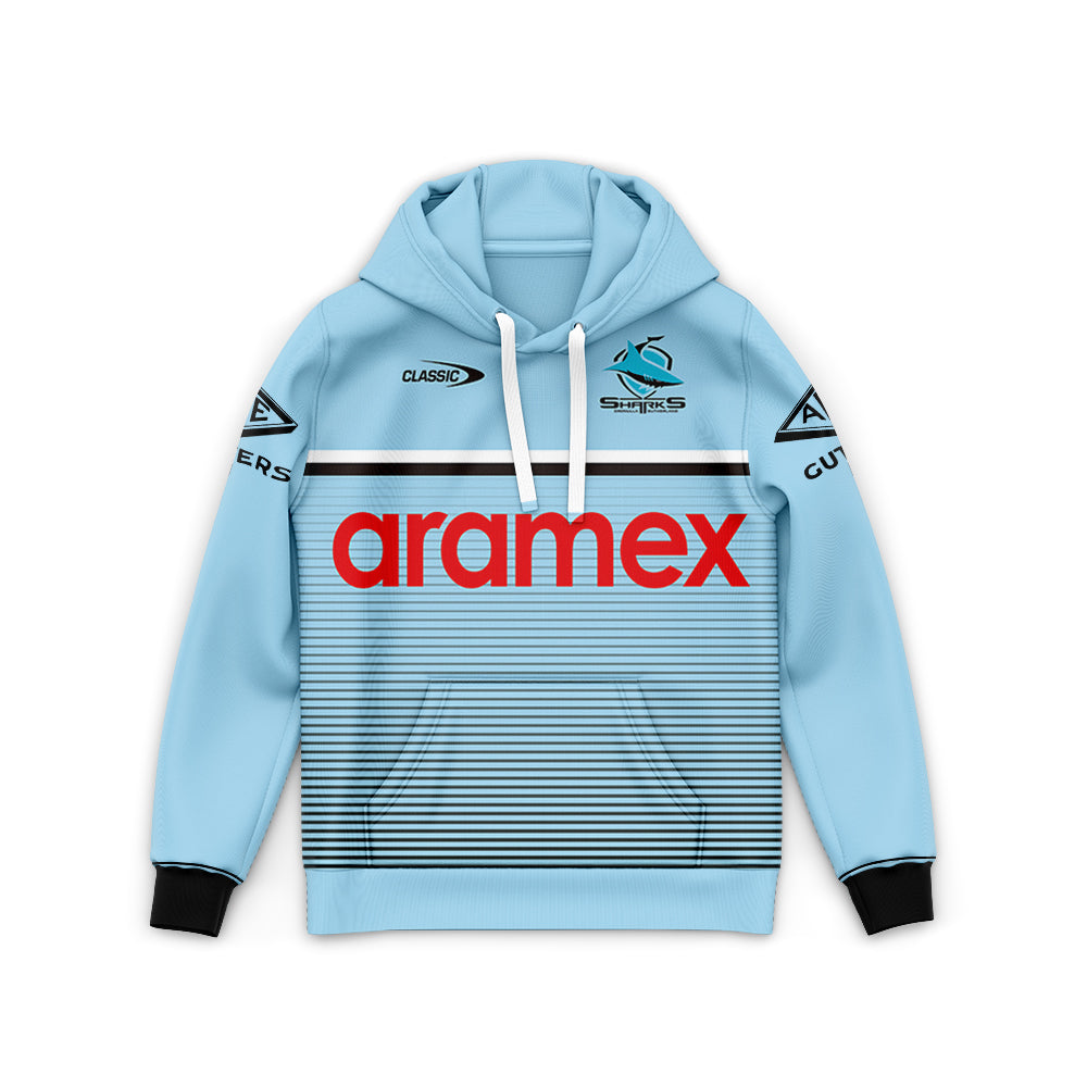 Cronulla Sutherland Sharks 2023 Kids Training Hoodie