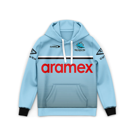 Cronulla Sutherland Sharks 2023 Kids Training Hoodie