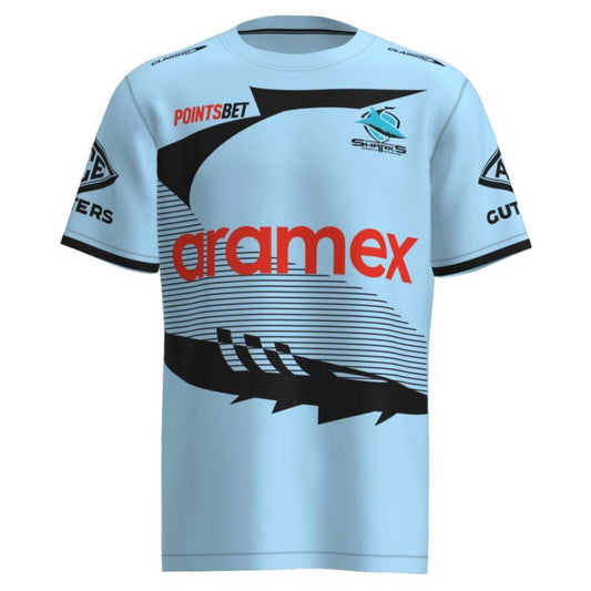 Cronulla Sutherland Sharks 2023 Warm Up Jersey