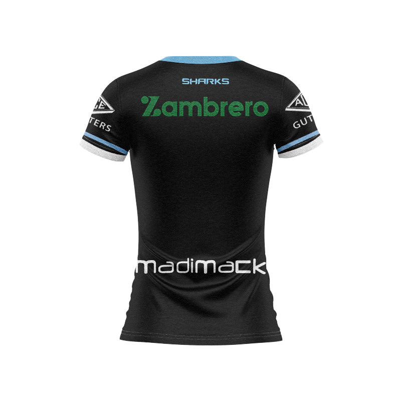 Cronulla Sutherland Sharks 2024 Women's Away Shirt
