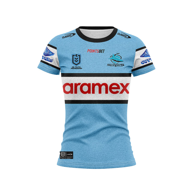 Cronulla Sutherland Sharks 2024 Women's Home Jersey