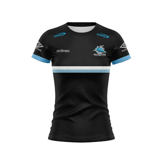 Cronulla Sutherland Sharks 2023 Women's Training Shirt