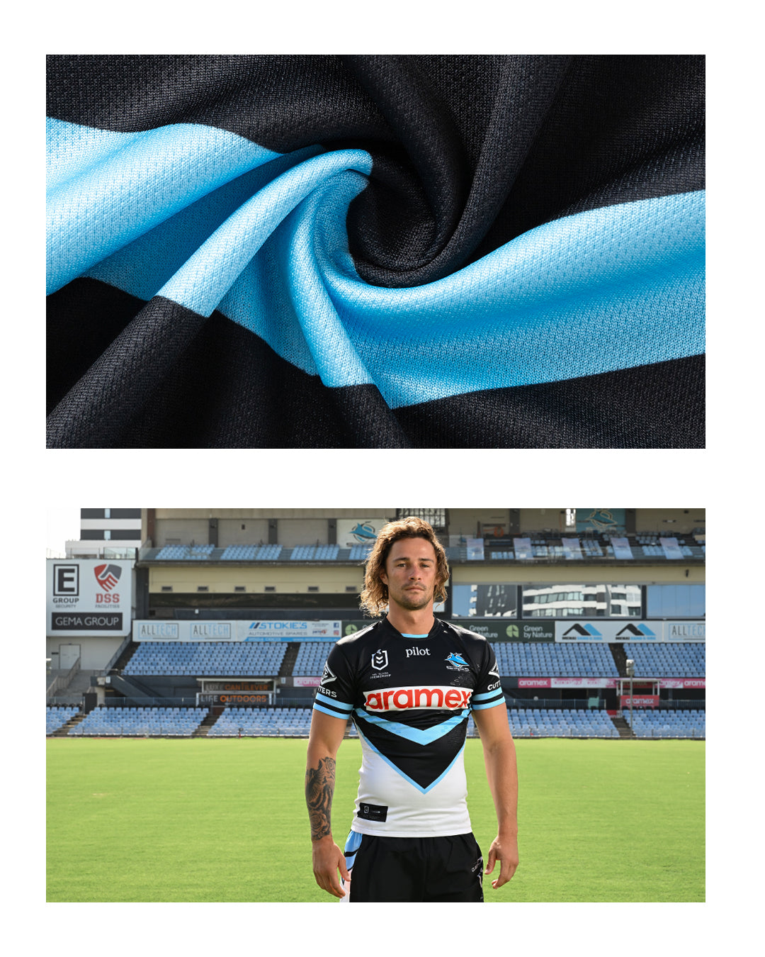 Cronulla Sutherland Sharks 2025 Away Jersey