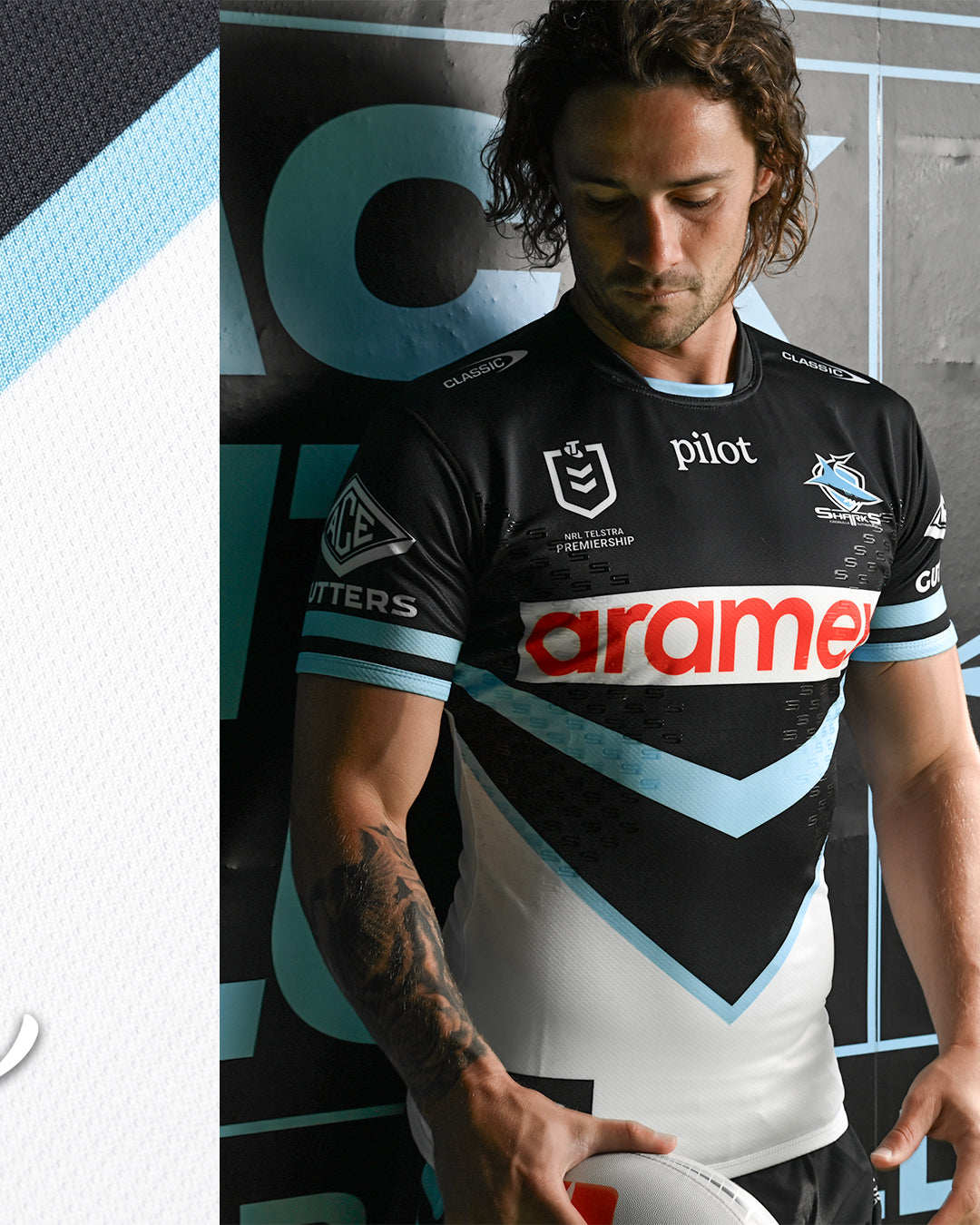 Cronulla Sutherland Sharks 2025 Away Jersey