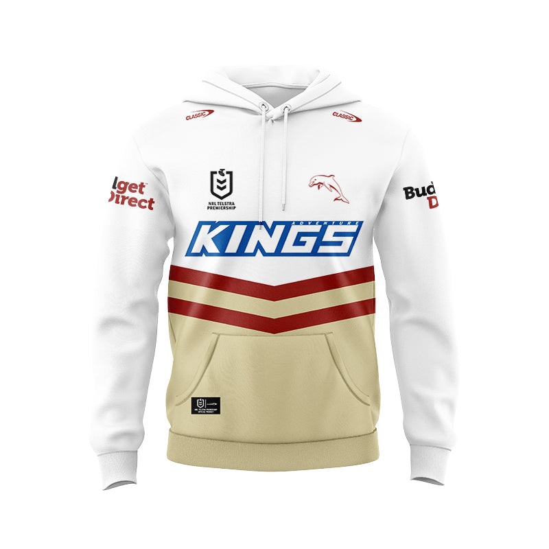 Redcliffe Dolphins 2024 Kids Away Hoodie
