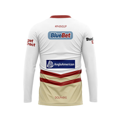 Redcliffe Dolphins 2024 Long Sleeve Away Shirt
