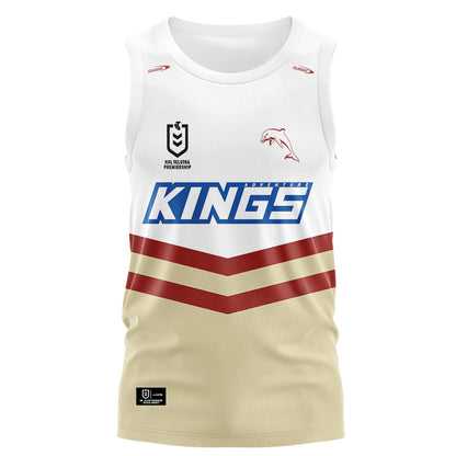 Redcliffe Dolphins 2024 Away Training Singlet