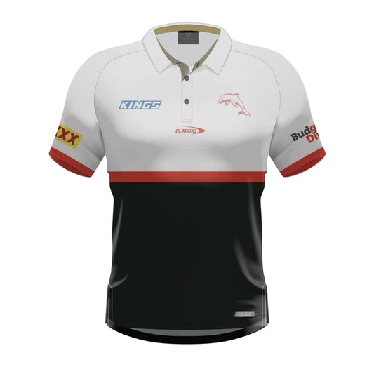 Redcliffe Dolphins 2024 Players Polo Shirt