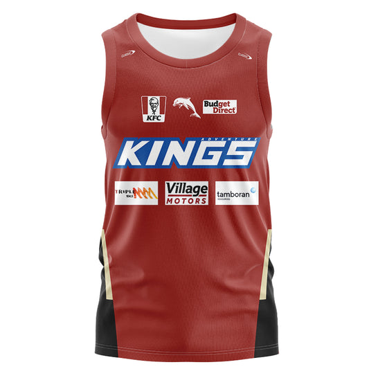 Redcliffe Dolphins 2024 Red Training Singlet