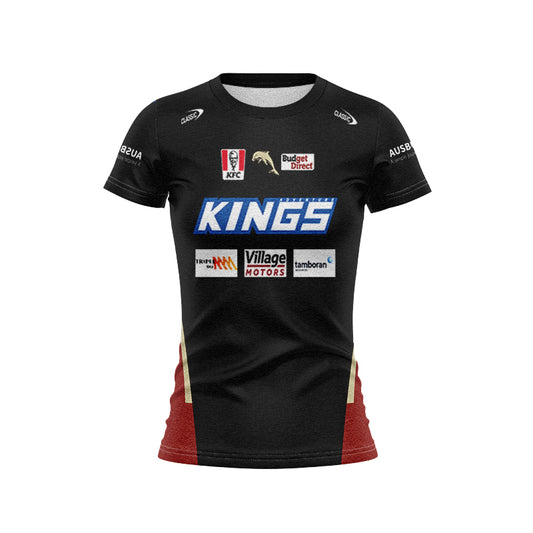 Redcliffe Dolphins 2024 Women's Black Training Jersey