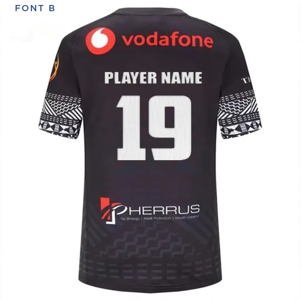 Fiji Bati 2022 Rugby League World Cup Away Jersey