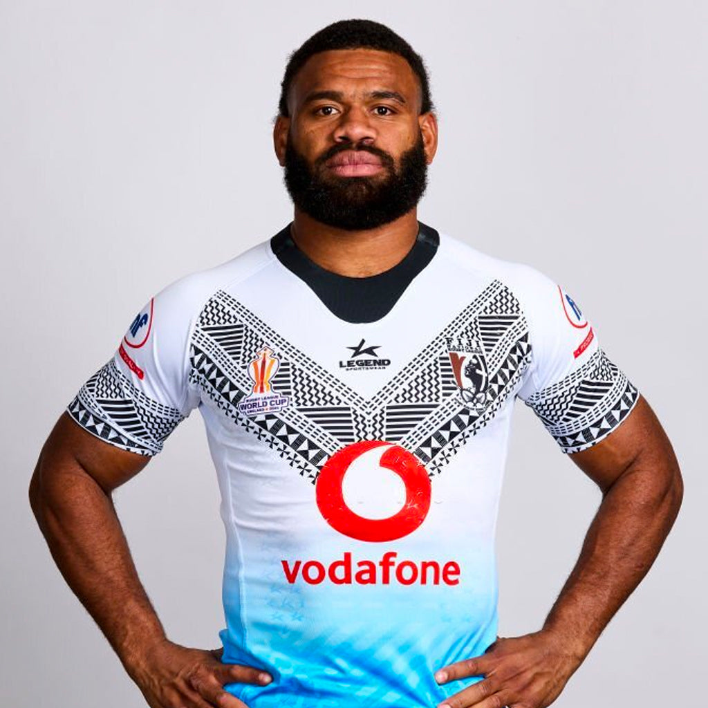 Fiji Bati 2022 World Cup Rugby League Home Jersey
