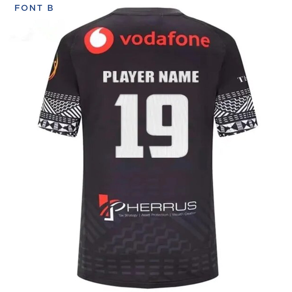 Fiji Bati 2022 World Cup Rugby League Warm Up Jersey