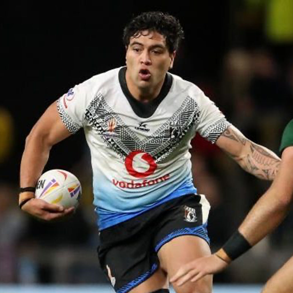 Fiji Bati 2022 World Cup Rugby League Home Jersey