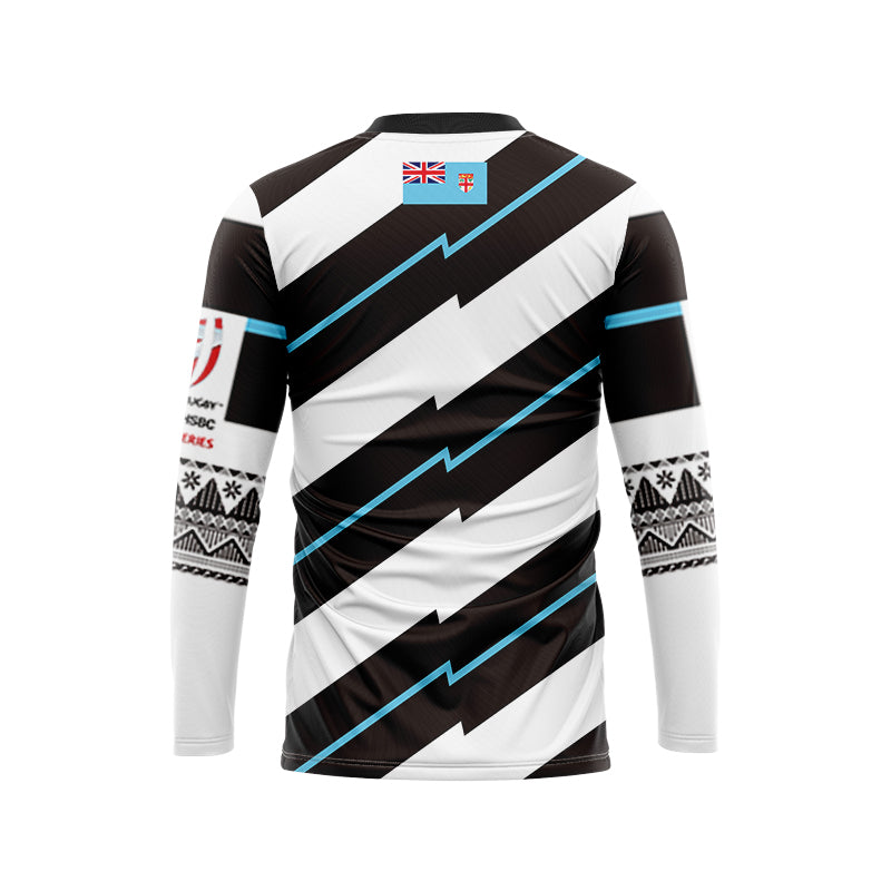 Fiji 2022 Rugby Sevens Long Sleeve Home Shirt