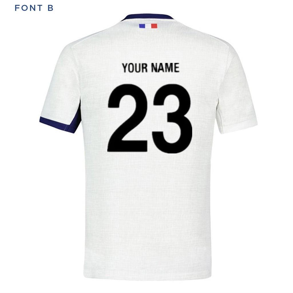 France Les Bleus 2023 Rugby World Cup Away Jersey