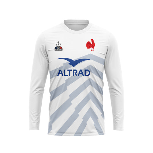 France Les Bleus 6 Nations Rugby Long Sleeve 2023 Away Shirt
