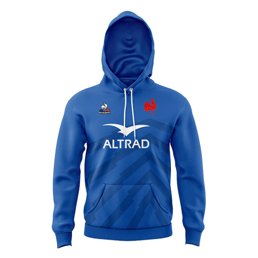 France Les Bleus 2023 6 Nations Rugby Kids Home Hoodie