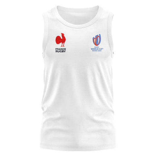 France Les Bleus 2023 Rugby World Cup Away Training Singlet