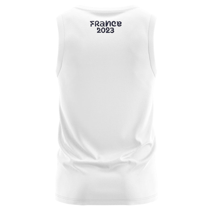 France Les Bleus 2023 Rugby World Cup Away Training Singlet