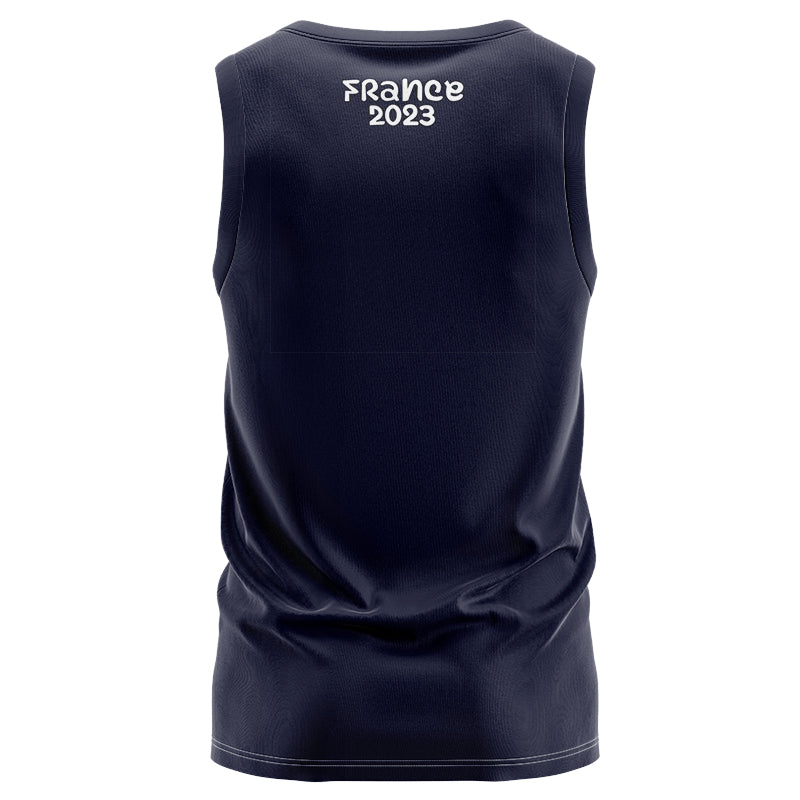 France Les Bleus 2023 Rugby World Cup Home Training Singlet