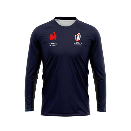 France Les Bleus 2023 Rugby World Cup Long Sleeve Home Shirt