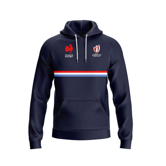 France Les Bleus 2023 Rugby World Cup Navy Blue Training Hoodie
