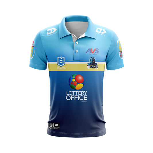 Gold Coast Titans 2024 Home Polo Shirt