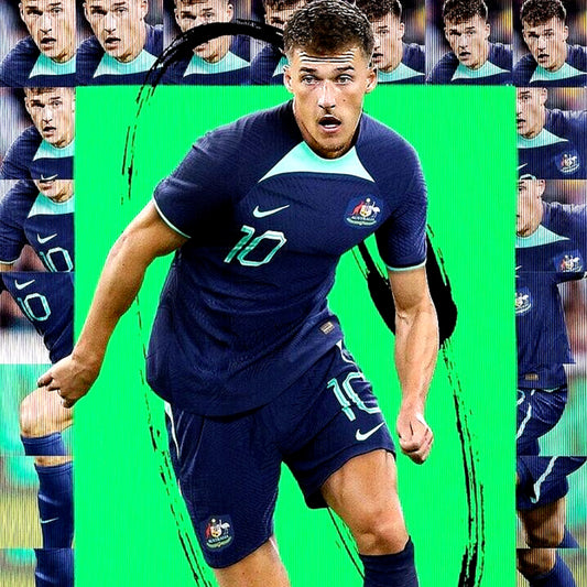 Australian Socceroos 2022 World Cup Away Jersey Shirt