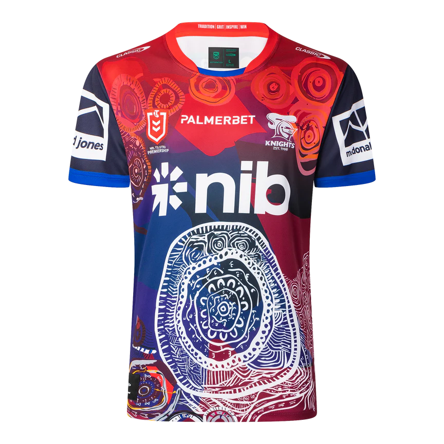 Newcastle Knights 2025 Indigenous Jersey