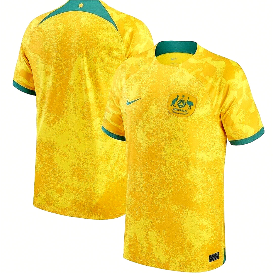 Australian Socceroos 2022 World Cup Home Jersey Shirt