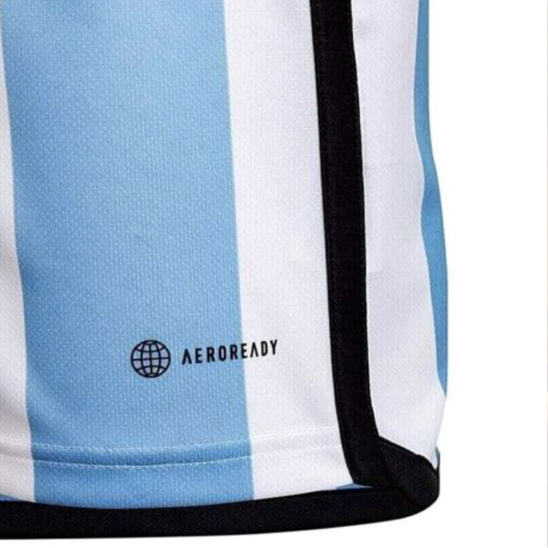 Argentina 2022 World Cup Home Jersey Shirt (2 Stars)