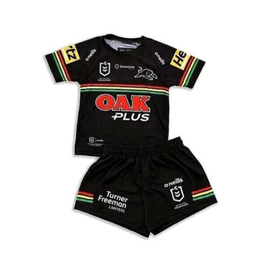 Penrith Panthers 2023 Kids Home Jersey and Shorts Kit