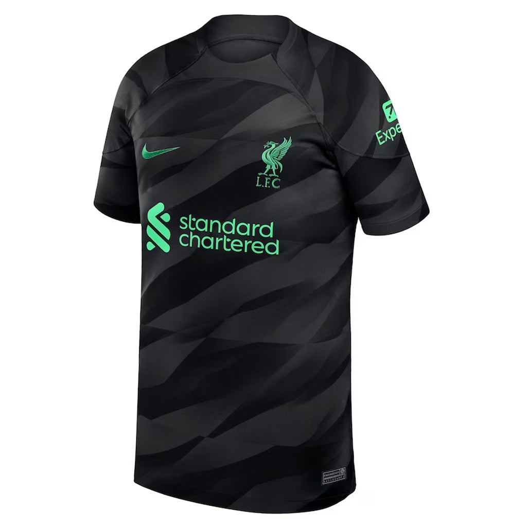 Liverpool 2023/24 Goalkeeper Jersey Shirt Kit # 1 Short Sleeve