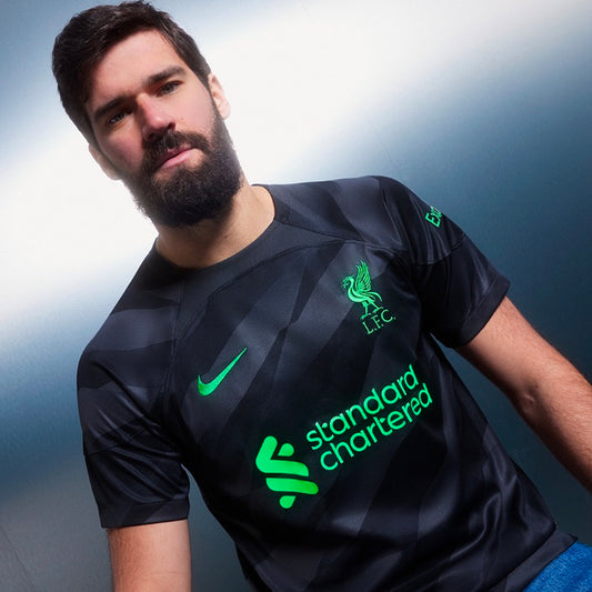 Liverpool 2023/24 Goalkeeper Jersey Shirt Kit # 1 Short Sleeve