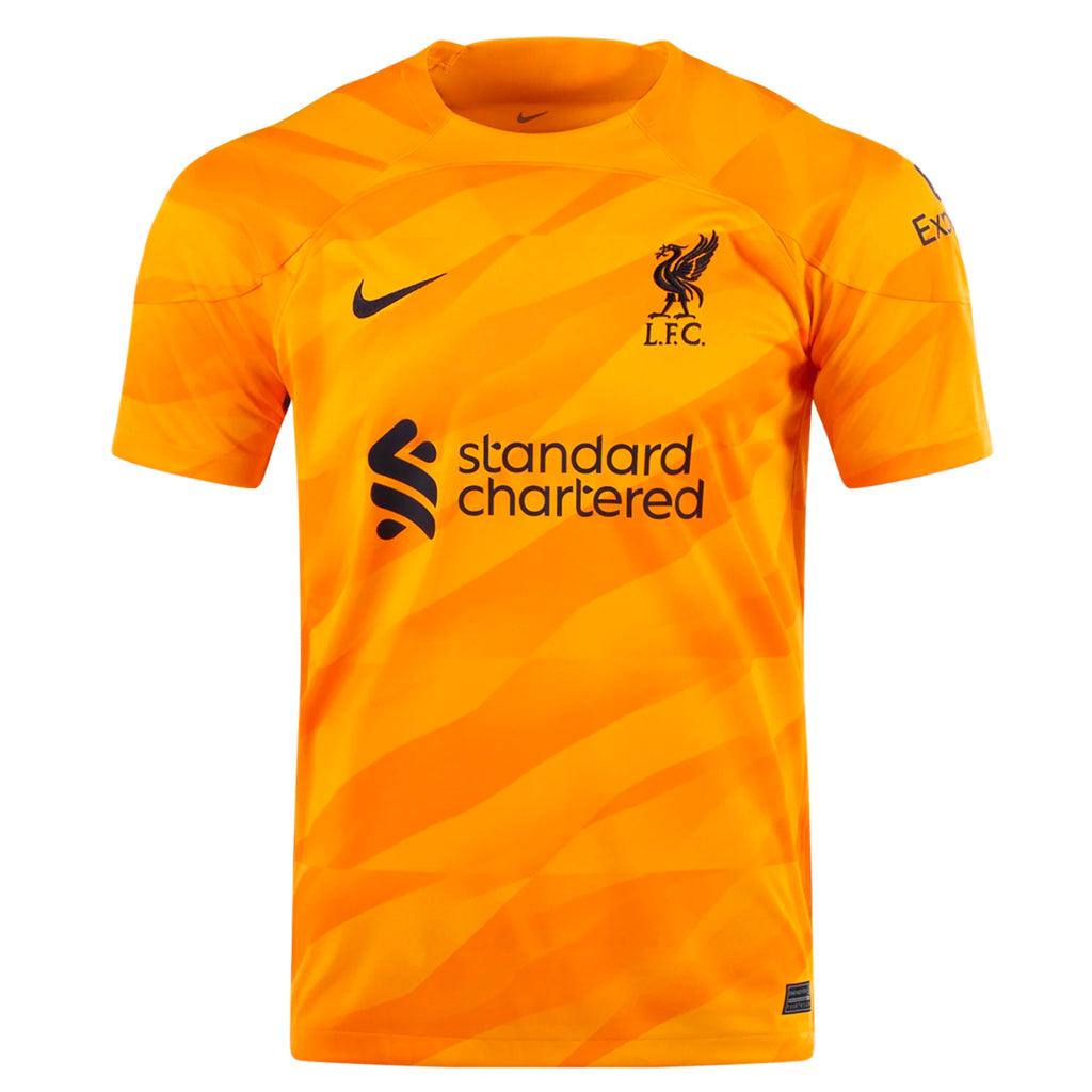 Liverpool 2023/24 Goalkeeper Jersey Shirt Kit # 2 Short Sleeve