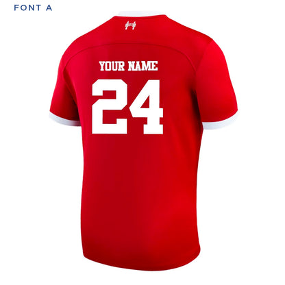 Liverpool 2023/24 Home Jersey Shirt Kit