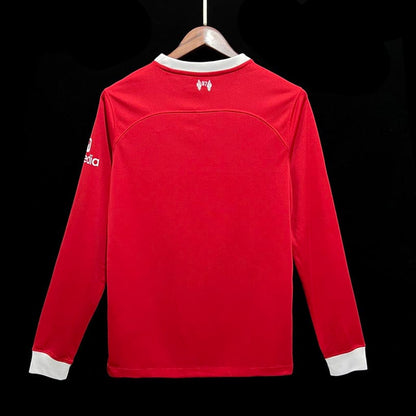 Liverpool 2023/24 Long Sleeve Home Jersey Shirt Kit