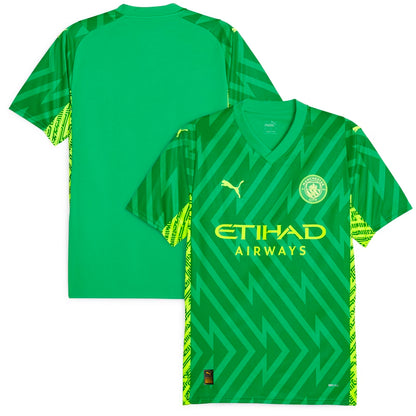 Manchester City 2023/24 Goalkeeper Jersey Shirt Kit # 1 Short Sleeve