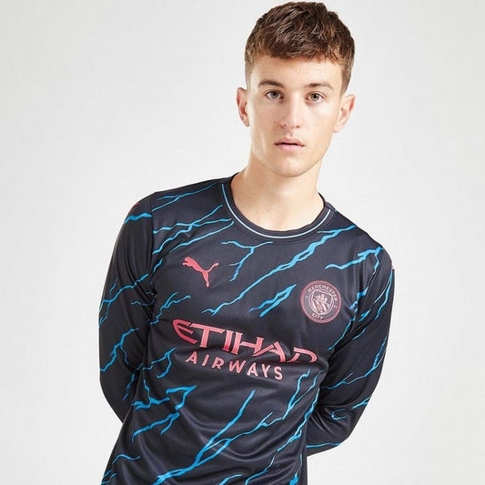 Manchester City 2023/24 Long Sleeve Third Kit Shirt