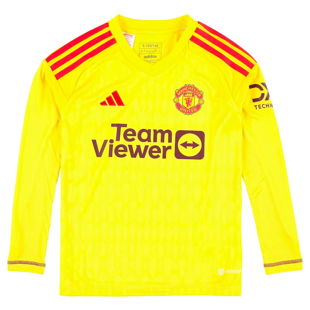 Manchester United 2023/24 Goalkeeper Jersey Shirt Kit # 2 Short Sleeve